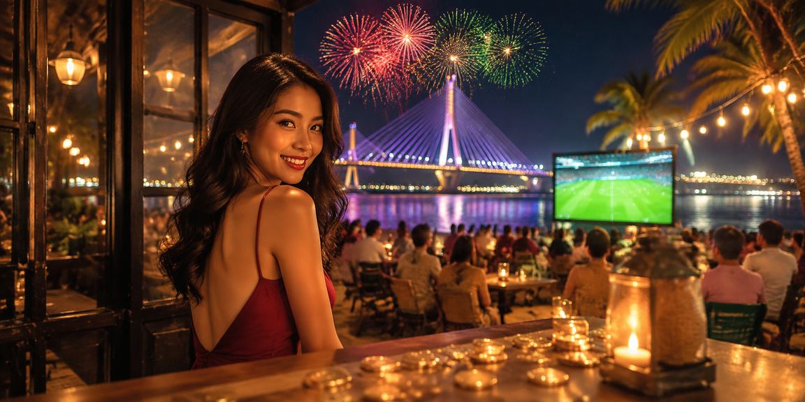 Người dùng Cần Thơ uống cà phê và theo dõi kết quả sau khi nạp tiền qua ví điện tử