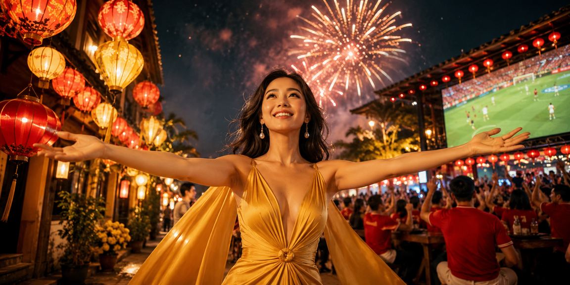 Không khí lễ hội đèn lồng Hội An kết hợp cùng ưu đãi hoàn tiền thể thao 79sodo